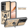 For Infinix Note 50 Pro 4G Case With Slide Lens Cover Note 50 4G Note 40 Pro 5G Note 40 4G Rotating Ring Shockproof Stand Holder Phone Case