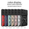 For Motorola Edge 50 Pro Case With Slide Lens Cover Edge 50 Fusion 50 Neo 50 5G 40 50 Pro Rotating Ring Shockproof Stand Holder Phone Case