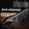 For Samsung Galaxy XCover7 Pro Case With Slide Lens Cover Rotating Ring Shockproof Stand Holder Phone Case