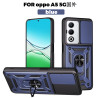 For Oppo A5 5G Case With Slide Lens Cover A5 Pro 5G A3 4G A3X 4G Rotating Ring Shockproof Stand Holder Phone Case