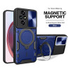 Case For Honor 200 Pro 200Smart 200Lite Magnetic Slide Camera Protection Play60Plus Magic765Pro Cover 360 Rotate Kickstand Armor