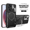 Case For Honor 200 Pro 200Smart 200Lite Magnetic Slide Camera Protection Play60Plus Magic765Pro Cover 360 Rotate Kickstand Armor