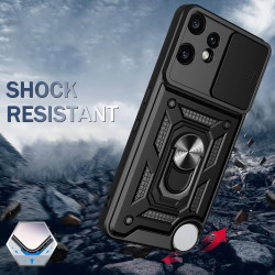 For Nothing CMF Phone 2 Pro Case With Slide Lens Cover Ring Shockproof Stand Holder Phone Case