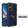 For Xiaomi Redmi Turbo 4 Pro Case With Slide Lens Cover Redmi Turbo 3 4G Ring Shockproof Stand Holder Phone Case