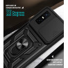 For Infinix GT 30 Pro Case With Slide Lens Cover GT 20 Pro Ring Shockproof Stand Holder Phone Case