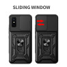 For Infinix GT 30 Pro Case With Slide Lens Cover GT 20 Pro Ring Shockproof Stand Holder Phone Case