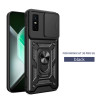 For Infinix GT 30 Pro Case With Slide Lens Cover GT 20 Pro Ring Shockproof Stand Holder Phone Case