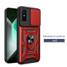 For Infinix GT 30 Pro Case With Slide Lens Cover GT 20 Pro Ring Shockproof Stand Holder Phone Case