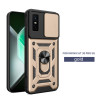 For Infinix GT 30 Pro Case With Slide Lens Cover GT 20 Pro Ring Shockproof Stand Holder Phone Case