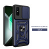 For Infinix GT 30 Pro Case With Slide Lens Cover GT 20 Pro Ring Shockproof Stand Holder Phone Case