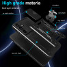 For Samsung Galaxy S25 FE Case With Slide Lens Cover S25 Ultra S25 Edge S25+ Ring Shockproof Stand Holder Phone Case