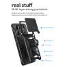 For ZTE nubia NEO 3 5G Case With Slide Lens Cover Ring Shockproof Stand Holder Phone Case
