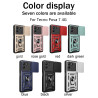 For Tecno Pova 7 4G Case With Slide Lens Cover Pova 6 Neo 4G 6 Pro 5G Ring Shockproof Stand Holder Phone Case