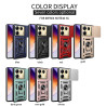 For Infinix Note 40 5G Case With Slide Lens Cover Note40Pro 30Pro 30i Ring Shockproof Stand Holder Phone Case