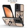 For TCL 50 LE Case With Slide Lens Cover 50SE 40SE 4G Ring Shockproof Stand Holder Phone Case
