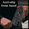 For Samsung Galaxy A07 4G Case With Slide Lens Cover Galaxy A06 Ring Shockproof Stand Holder Phone Case