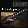 For Tecno Spark 40 Pro Case With Slide Lens Cover Spark40 30Pro 30C Ring Shockproof Stand Holder Phone Case