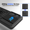 For Motorola Moto G86 Power Case With Slide Lens Cover Moto G85 G84 Ring Shockproof Stand Holder Phone Case