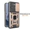 For Motorola Moto G86 Power Case With Slide Lens Cover Moto G85 G84 Ring Shockproof Stand Holder Phone Case