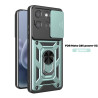For Motorola Moto G86 Power Case With Slide Lens Cover Moto G85 G84 Ring Shockproof Stand Holder Phone Case