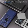 For vivo V60 Case With Slide Lens Cover V50 Lite V50 5G Ring Shockproof Stand Holder Phone Case