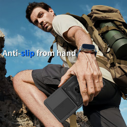 Case for Xiaomi Redmi 15 5G Slide Camera Protect Stand Phone Shell Funda for Redmi 15 4G 14C 4G Cover