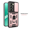 Case for Infinix Hot 60 4G Slide Camera Protect Stand Phone Shell Funda for Hot 50 Pro+ 4G 50i Cover