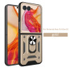 For Moto Razr 50 Ultra Case With Slide Lens Cover Rotating Ring Shockproof Stand Holder Phone Cases for Moto razr+ 2024