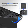 For Nothing Phone 3 Case With Slide Lens Cover Phone 3aPro 3a 2a Ring Shockproof Stand Holder Phone Case