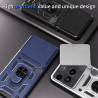 For Nothing Phone 3 Case With Slide Lens Cover Phone 3aPro 3a 2a Ring Shockproof Stand Holder Phone Case