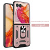 For Moto Razr 50 Ultra Case With Slide Lens Cover Rotating Ring Shockproof Stand Holder Phone Cases for Moto razr+ 2024