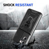 For Oppo Reno14 F Case With Slide Lens Cover Phone Reno13 F 13Pro 5G Ring Shockproof Stand Holder Phone Case