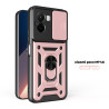 For Xiaomi Poco M7 4G Case With Slide Lens Cover Phone Poco M7pro 5G M6Pro 4G Ring Shockproof Stand Holder Phone Case
