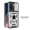 For Xiaomi Poco M7 4G Case With Slide Lens Cover Phone Poco M7pro 5G M6Pro 4G Ring Shockproof Stand Holder Phone Case