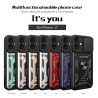 For Apple iPhone 17 Case With Slide Lens Cover Phone iPhone 17ProMax 16ProMax 16e 16plus Ring Shockproof Stand Holder Phone Case