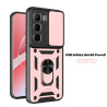 Case for Infinix Hot 60 Pro+ 4G Slide Camera Protect Stand Phone Shell Funda for Hot 50 Pro+ 4G Hot 50 Cover