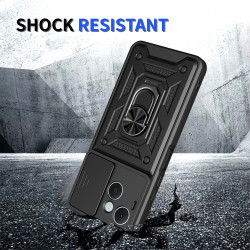 Case for Tecno Spark 40C Slide Camera Protect Stand Phone Shell Funda for spark 40pro 30Pro 30C 4G Cover