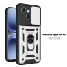 Case for Tecno Spark 40C Slide Camera Protect Stand Phone Shell Funda for spark 40pro 30Pro 30C 4G Cover