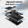 Case for ZTE Blade A35E 5G Slide Camera Protect Stand Phone Shell Funda for Blade A35 4G Cover