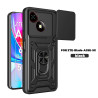Case for ZTE Blade A35E 5G Slide Camera Protect Stand Phone Shell Funda for Blade A35 4G Cover