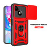 Case for ZTE Blade A35E 5G Slide Camera Protect Stand Phone Shell Funda for Blade A35 4G Cover
