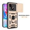 Case for ZTE Blade A35E 5G Slide Camera Protect Stand Phone Shell Funda for Blade A35 4G Cover