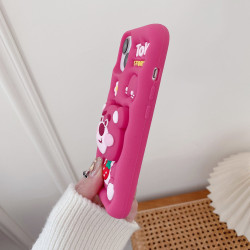 iPhone 16 Pro Max Case – 3D Cartoon Toy Story Soft Silicone Shell with Pop Holder & Lens Protection