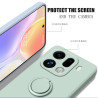 Case for Oppo Find X9 Pro Finger Ring Stand Holder Slicone Cover for Find X8Ultra X8s+ Solid Color Lens Protection Soft Funda