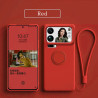 Case for Xiaomi 17 Pro Max Finger Ring Stand Holder Slicone Cover for 15 ultra 15 Pro Solid Color Lens Protection Soft Funda