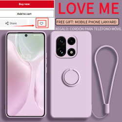 Case for OnePlus 15 Finger Ring Stand Holder Slicone Cover for 1+13T Solid Color Lens Protection Soft Funda