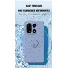 Case for OnePlus 15 Finger Ring Stand Holder Slicone Cover for 1+13T Solid Color Lens Protection Soft Funda